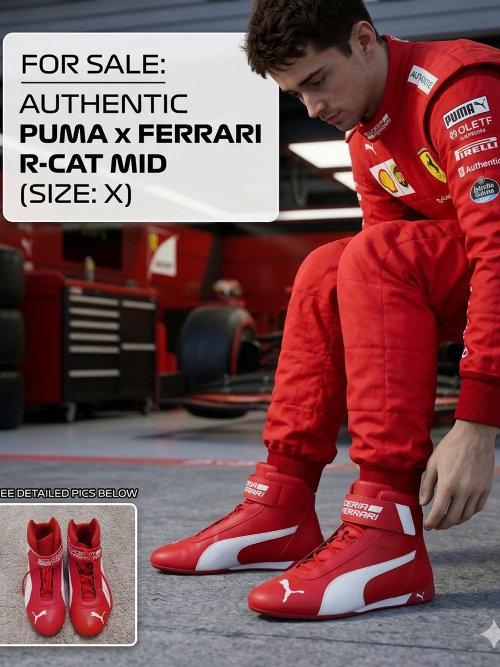 PUMA Scuderia Ferrari R-Cat Mid Size 12
